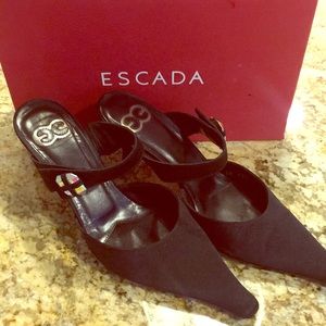 Escada Black heels